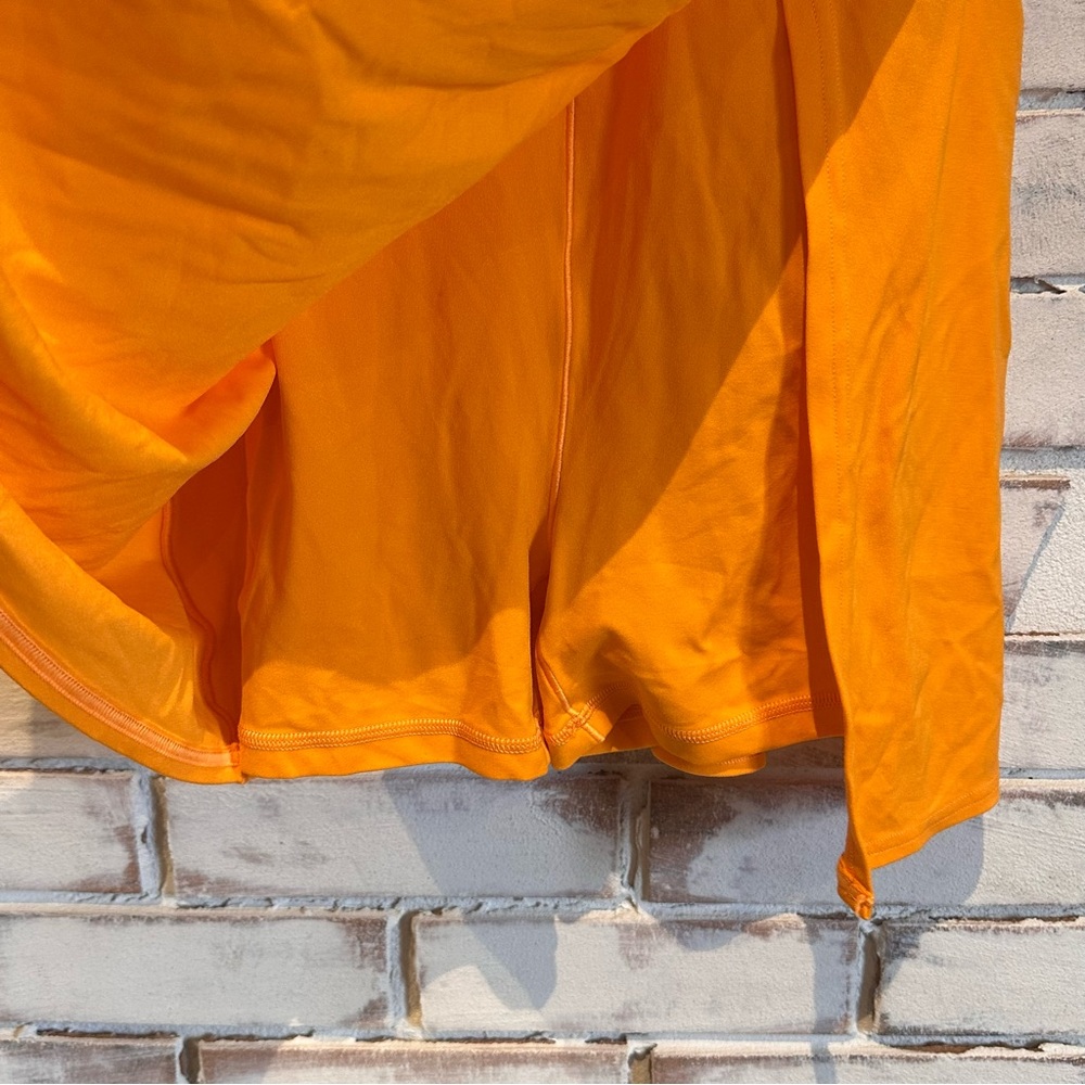 Aerie Offline Orange Low Key Dress Skort - Picture 4 of 6